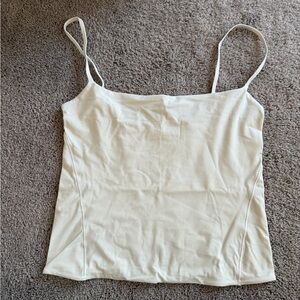 lululemon athletica Cream Spaghetti Strap Camisole